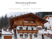 Tablet Screenshot of ferienwohnungduracher.net
